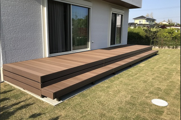 ウッドデッキ５